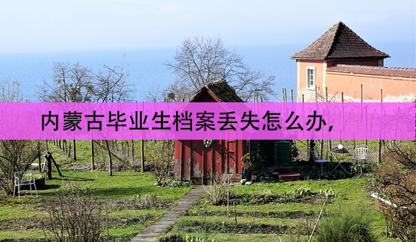内蒙古毕业生档案丢失怎么办， 补办流程详解
