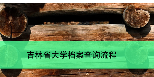 吉林省大学档案查询流程，如何补办和调档？