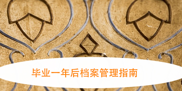 个人档案查询与补办，毕业一年后档案管理指南