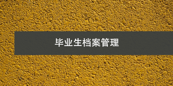 全日制大学档案丢失，如何正确补办？