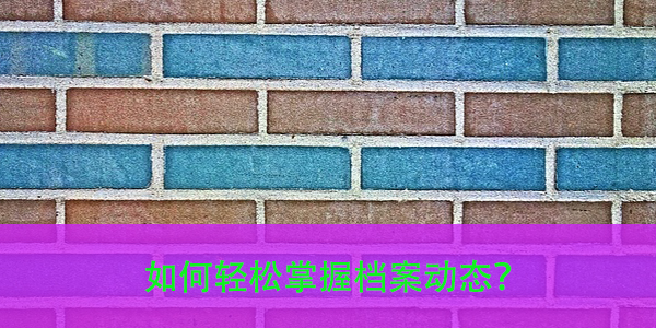 上海个人档案查询系统，如何轻松掌握档案动态？