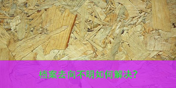 退休办理，档案去向不明如何解决？