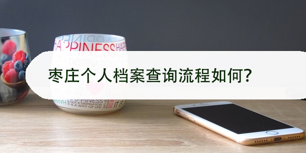 枣庄个人档案查询流程如何，找不到怎么办？